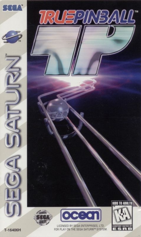True Pinball box art for Sega Saturn